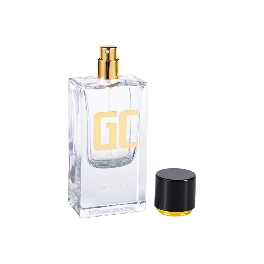 Garrafa estampada a quente resistente de KY1482-WJ2360 50ML com tampa plástica UV ASB, cilíndrica