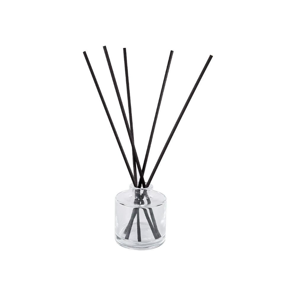 Adesivo de fibra para garrafa de aromaterapia de vidro cilíndrico HJ-RX2108