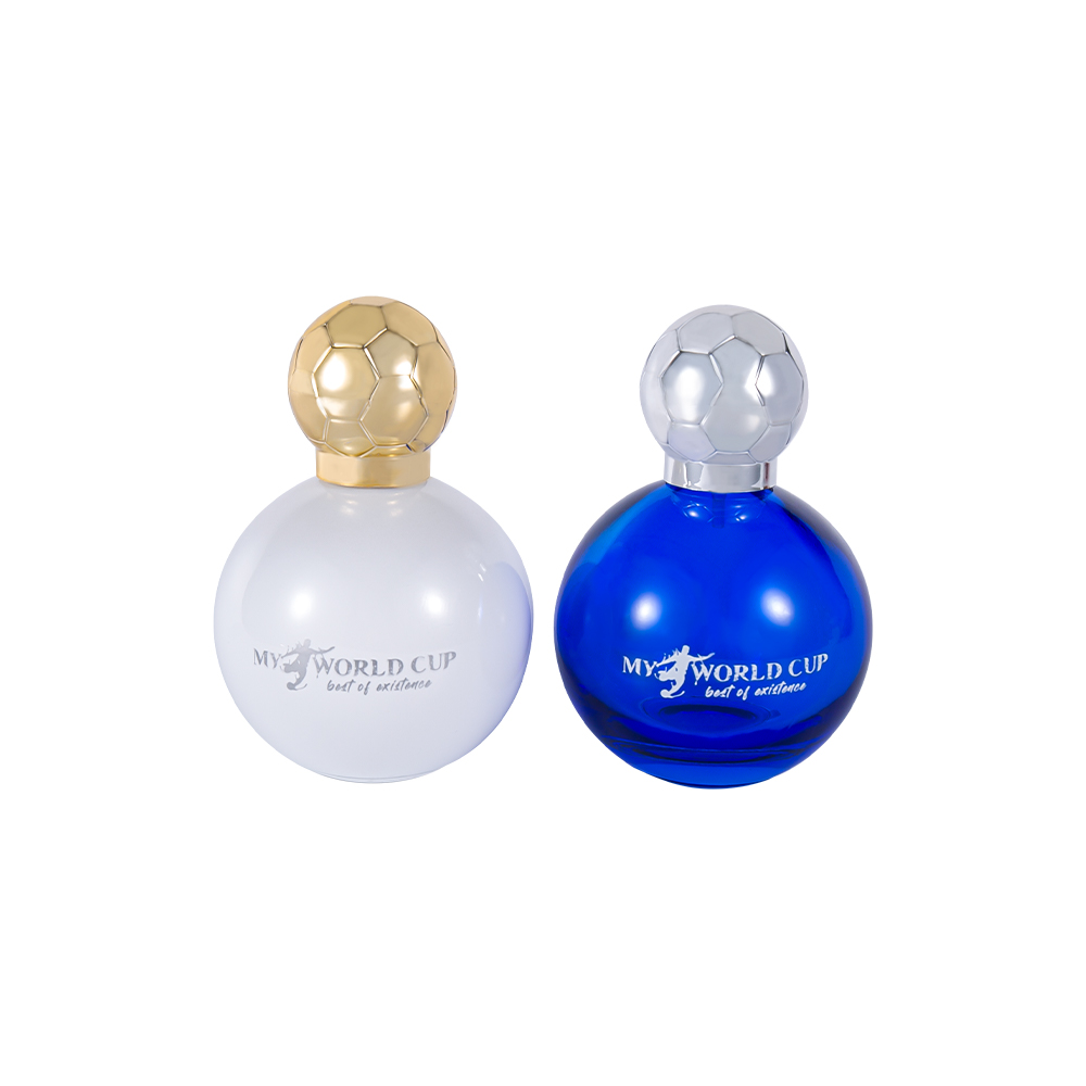 Garrafa de perfume de vidro do futebol de KY337-WJ2530 50ML com tampão do futebol