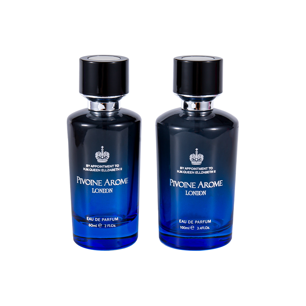 KY1596-WJ2390 Conjunto de frasco de perfume de vidro de alta qualidade de 100ML com tampa de perfume ABS e PP