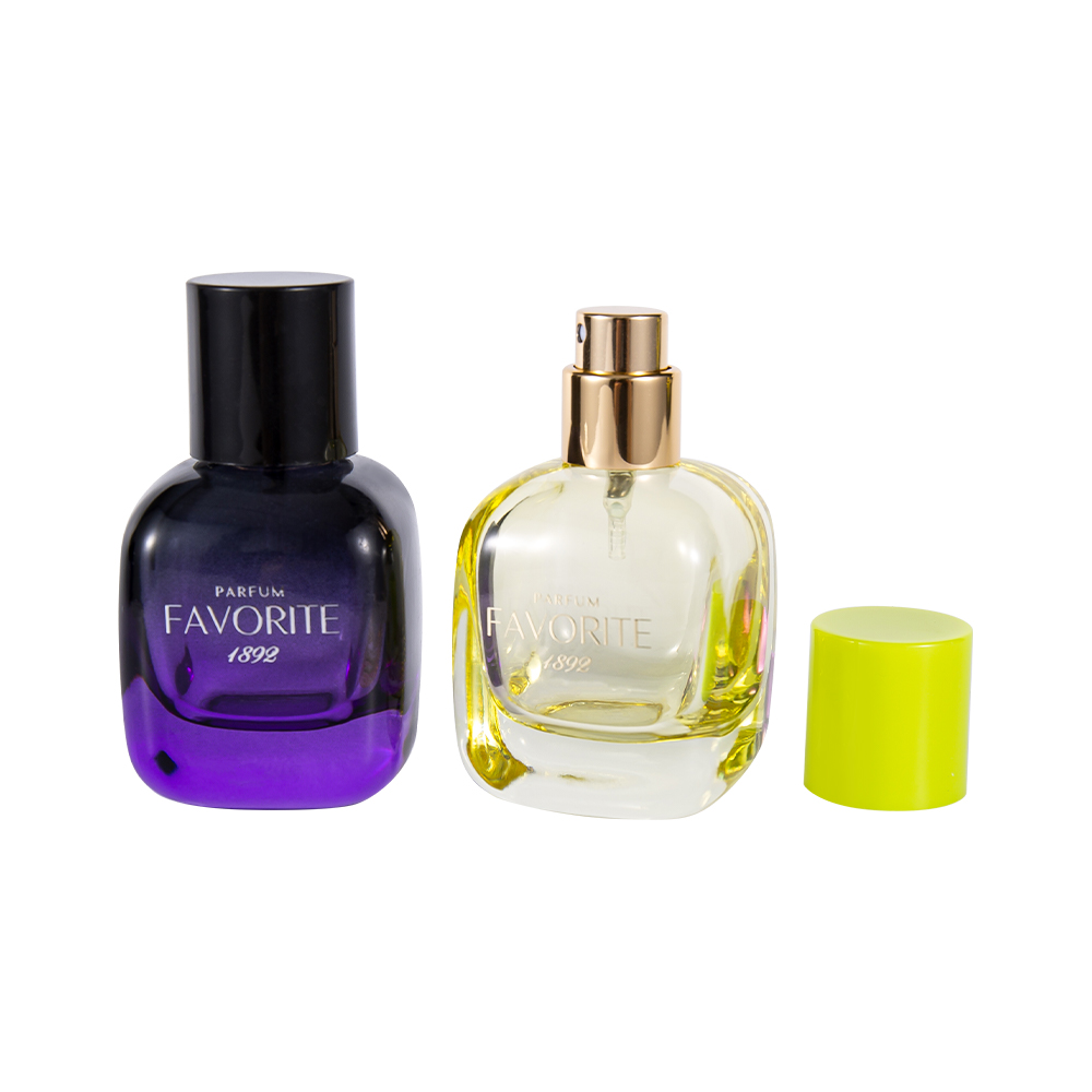 GC4868-WJ2445 Frasco de perfume de vidro decorativo de 30ML com tampa PP, série multicapacidade