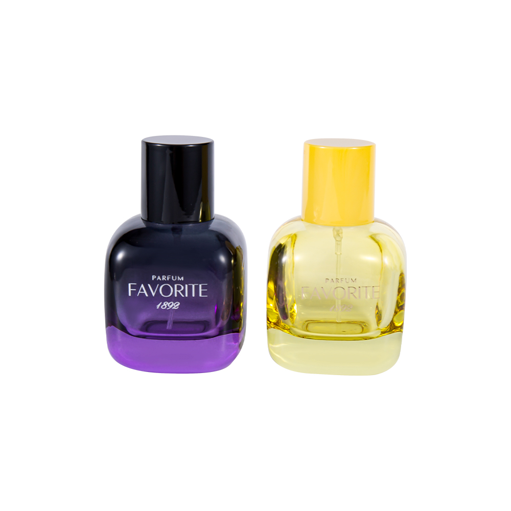 GC4869-WJ2531 Frasco de perfume de vidro decorativo de 50ML com tampa PP, série multicapacidade