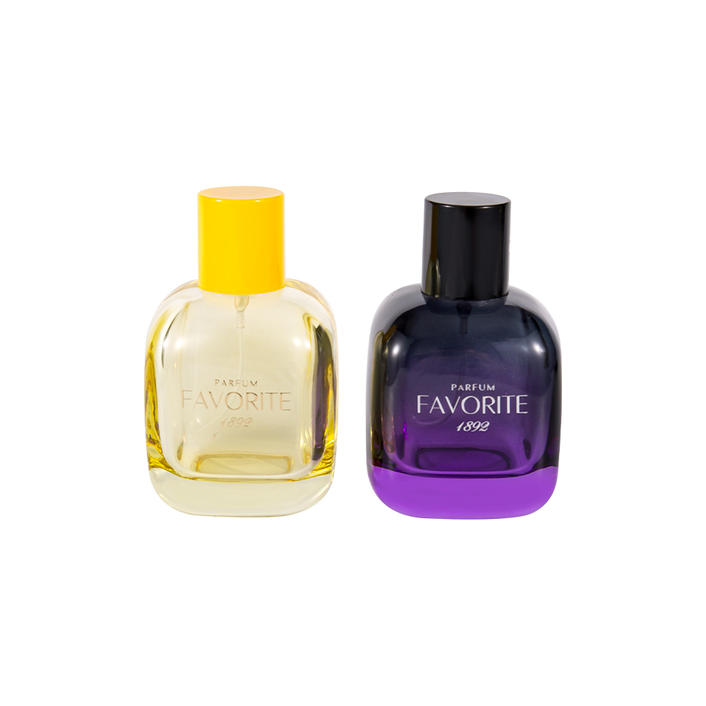 GC4870-WJ2531 Frasco de perfume de vidro decorativo de 100ML com tampa PP, série multicapacidade