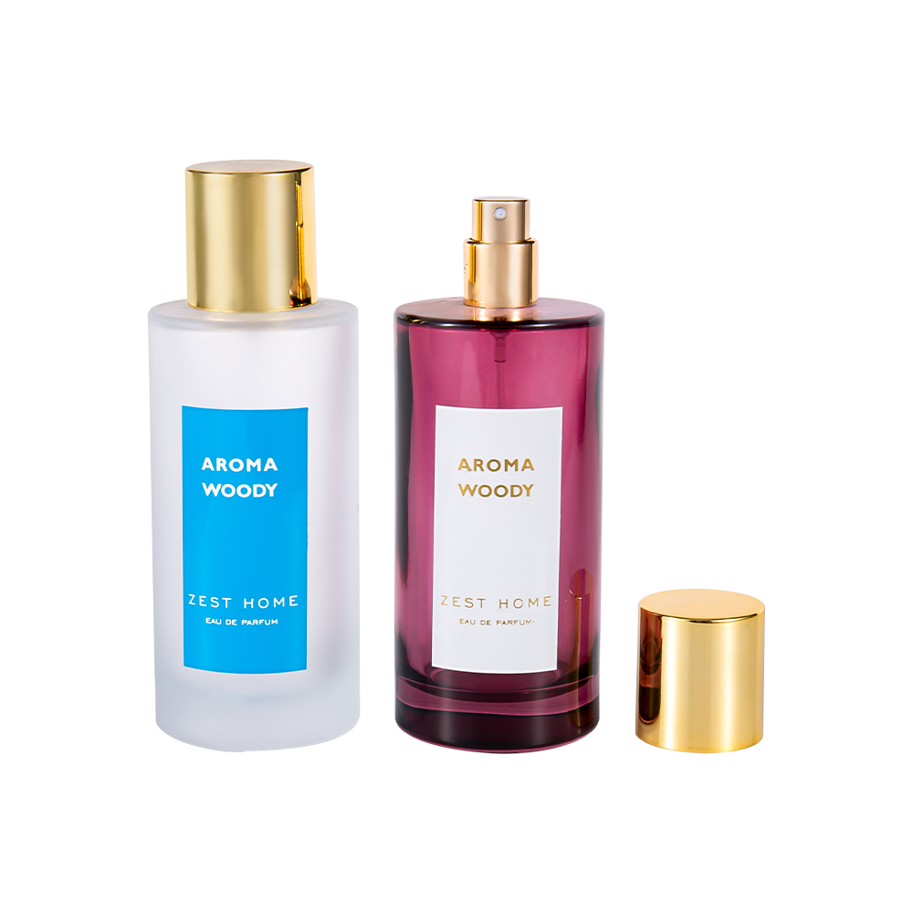 GC3989-WJ2388 100ML atacado clássico fosco frasco de perfume luxuoso dourado