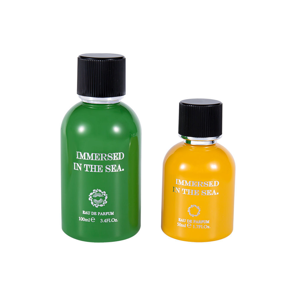 Garrafa de perfume de vidro decorativa brandnew de GC4464-WJ2339 50ML com tampão preto do perfume